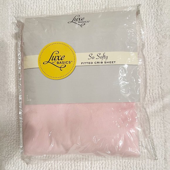 LUXE BASICS SO SOFTY FITTED CRIB SHEET - Picture 3 of 6